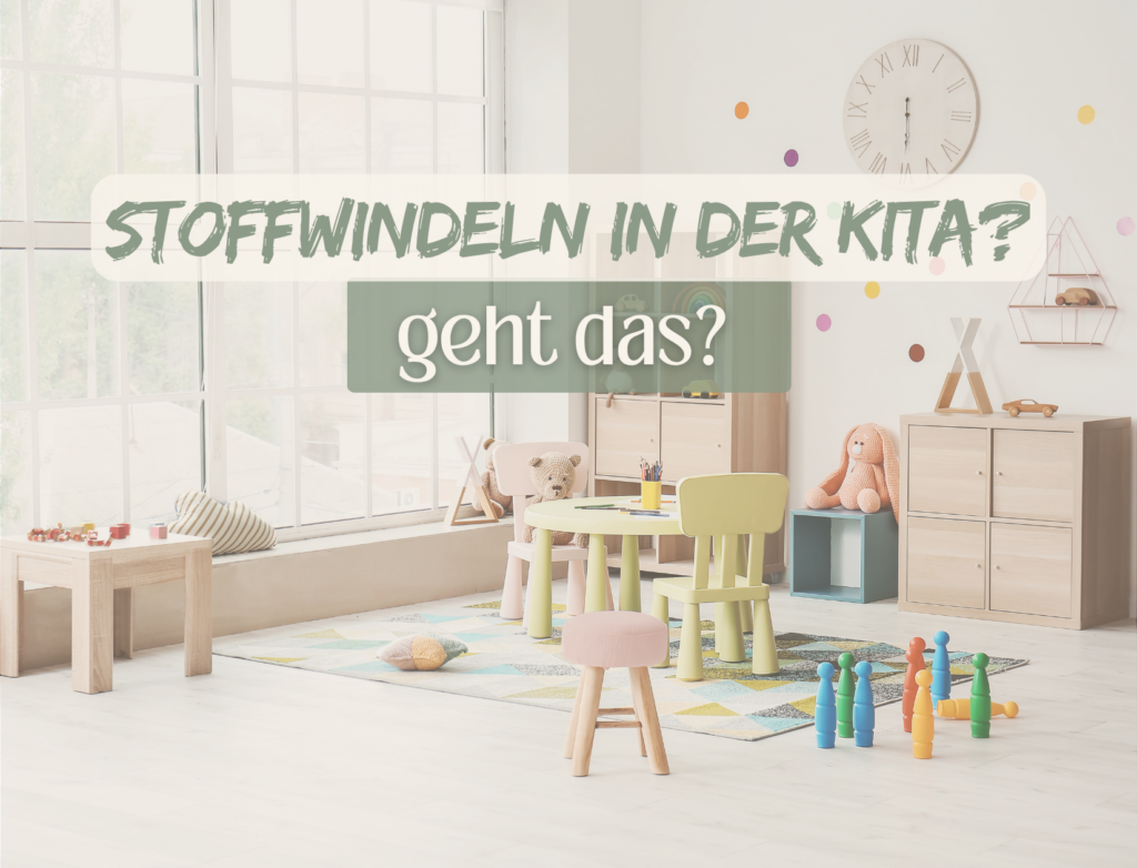 Kindertagesstätte mit Spielsachen, kleinem Tisch und Stühlen